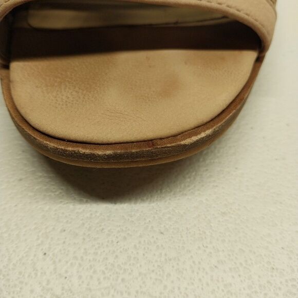 Vince Camuto Keanne Sandal Booties Sz 9M Tan Nubuck Leather Boho Casual Chic - Picture 5 of 15